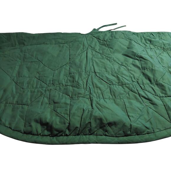 HAND AND MACHINE MADE CHRISTMAS TREE SKIRT COUNTRY STAR BURST - Picture 4 of 10